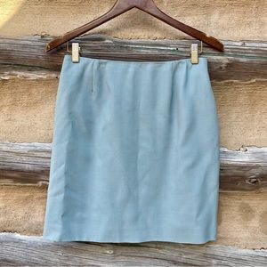 Petite Sophisticate Wool Blend Pencil Skirt Size 8